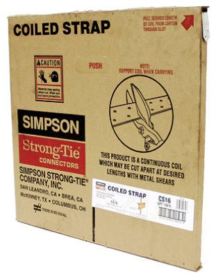 Simpson Strong-Tie CS16 - 150 kaki. Tali Bergelung Berg...