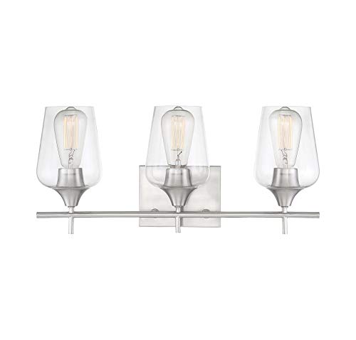 Savoy House 8-4030-3-SN Octave 3-Light Vanity Light Bil...