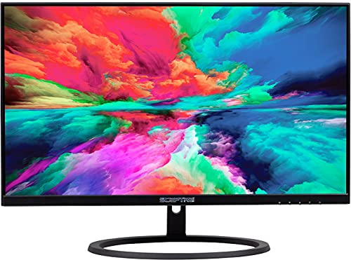 Sceptre IPS 27 Inci 2K 2560 x 1440p QHD 75Hz DisplayPort HDMI 99% Mesin Pembesar Suara Terbina Dalam sRGB Hitam (E275W-QPT)