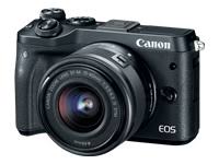 Canon Kit Lensa EOS M6 (Hitam) EF-M 15-45mm f / 3.5-6.3 IS STM