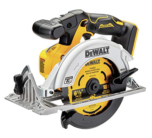 DEWALT 20 5 Gergaji Pekeliling Maks 6 1 2 Inci Tanpa Ko...