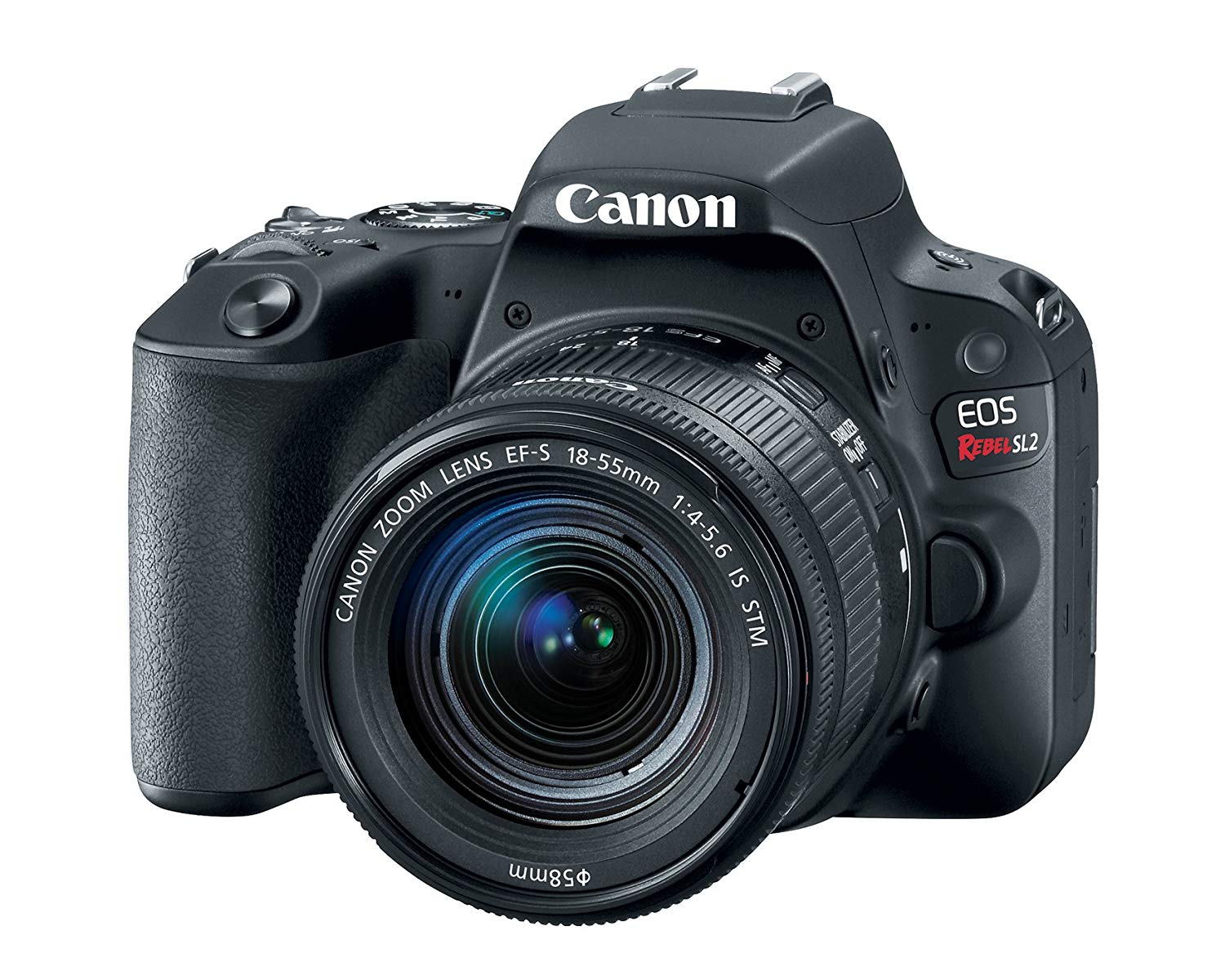 Canon EOS Rebel SL2 DSLR Camera dengan EF-S 18-55mm STM...