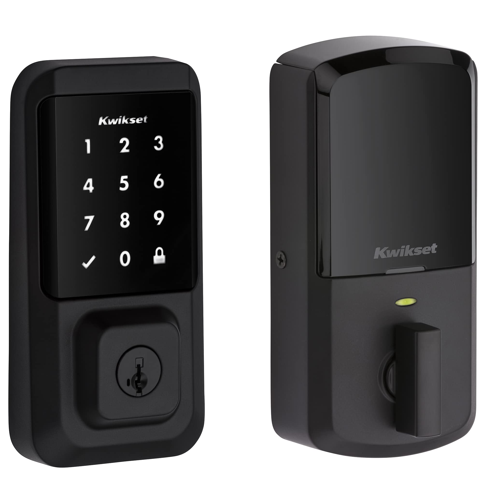 Kwikset 99390-001 Halo Wi-Fi Smart Lock Kemasukan Tanpa...