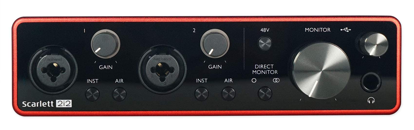 Focusrite SCARLETT 2I2 3rd Gen 192KHz USB Antara Muka A...