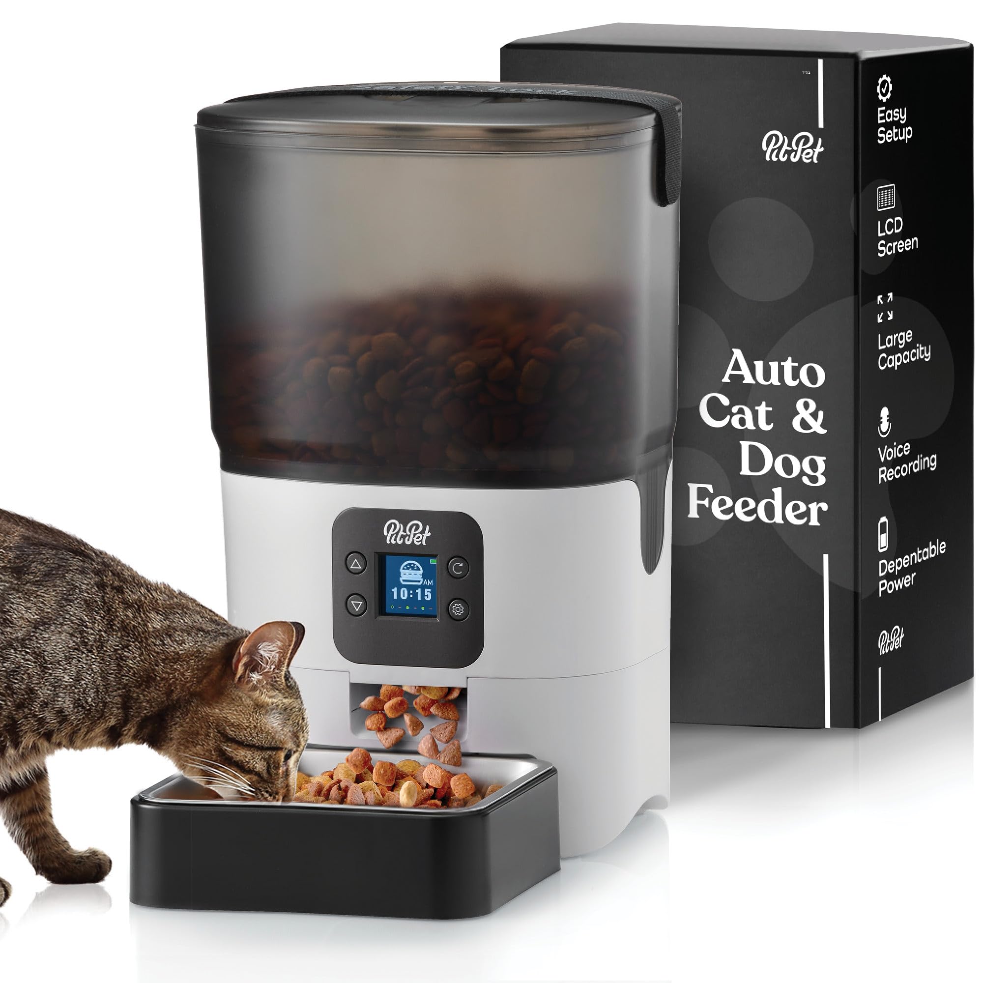 PitPet Penyumpan Kucing Automatik Pintar - Dispenser Ma...