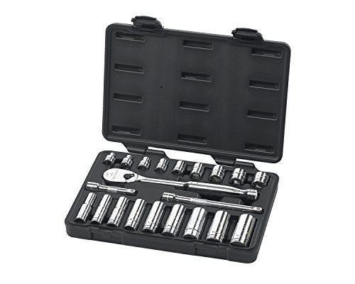 Gearwrench Set Alat Mekanik SAE/Metrik 12 Mata Standard...