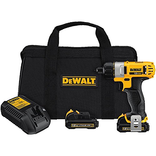 DEWALT DCF610S2 12-Volt Max 1/4-Inch Screwdriver Kit