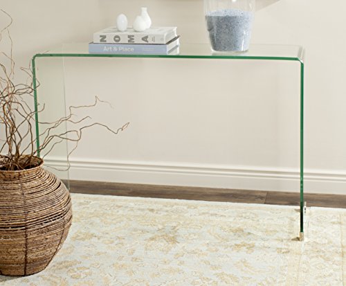 Safavieh Koleksi Rumah Ambler Clear Console Table