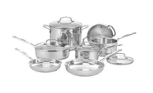 Cuisinart Set Alat Memasak 11 Keping Klasik Chef 77-11G...