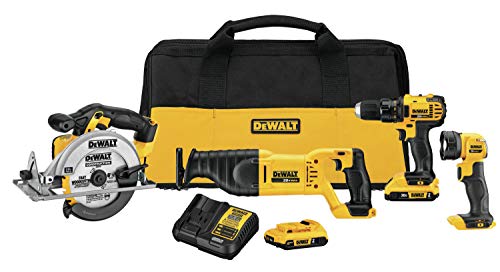 DEWALT Kit Kombo 4-Alat DCK423D2 20V MAX