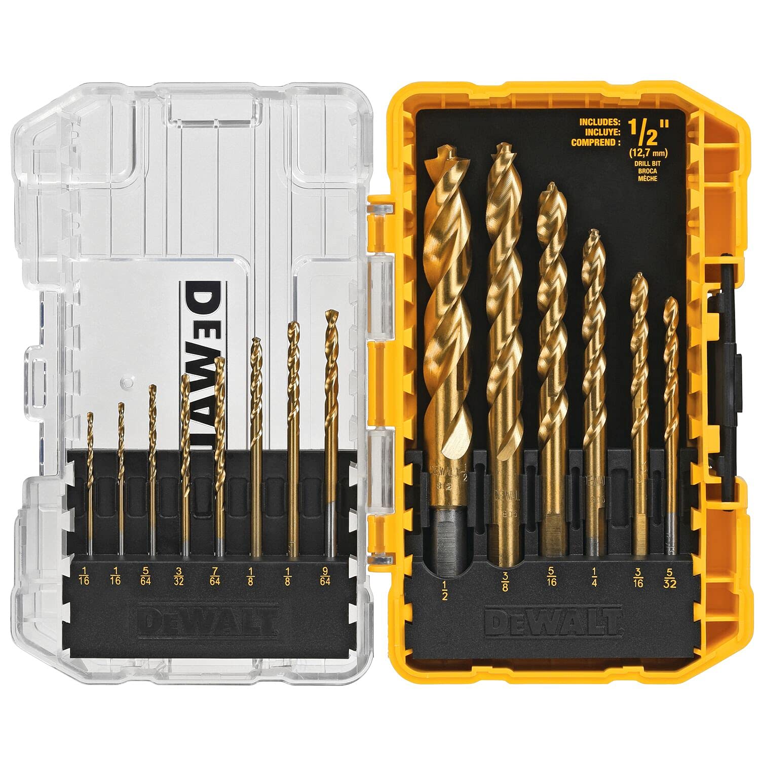 DEWALT DW2166 Set Pemutar Skru 45 Keping dengan Sarung ...