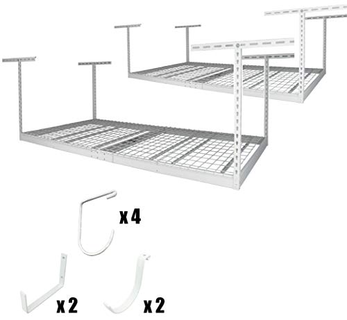 SafeRacks Pakej Rak 4x8-2 dengan Cangkuk Aksesori 24-45...