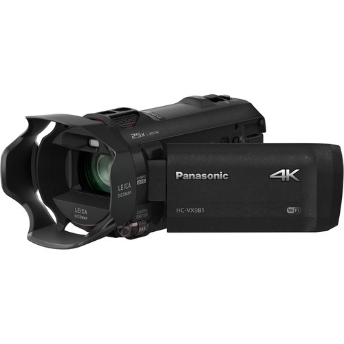 Panasonic Camcorder Kamera Video  HC-VX981 Wi-Fi 4K Ultra HD