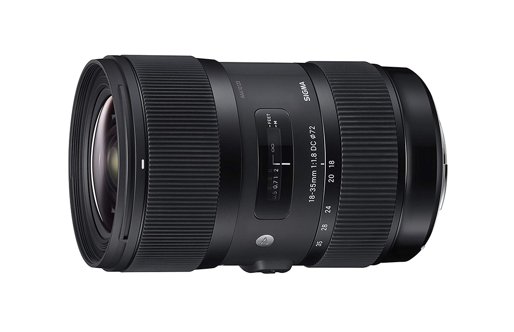 SIGMA Lensa Zum  18-35mm F / 1.8 DC HSM Untuk Nikon